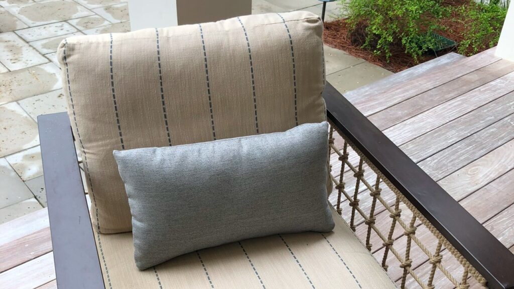 upholstery and pillows